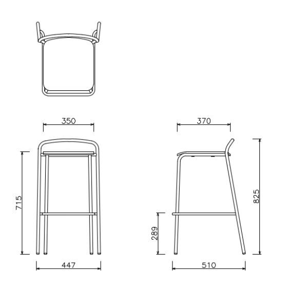 ISTIF COUNTER CHAIR CUSHION