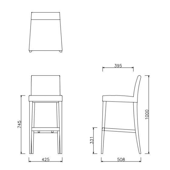 LOCUS COUNTER CHAIR