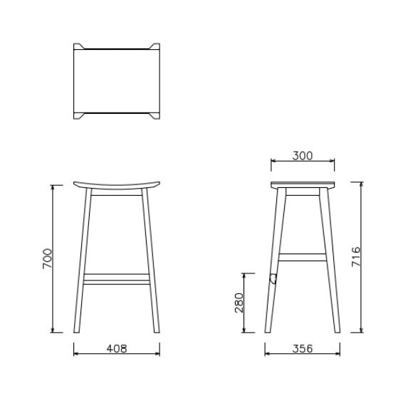 NOCUTA COUNTER STOOL