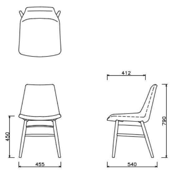 PRESSIVE CHAIR WOOD