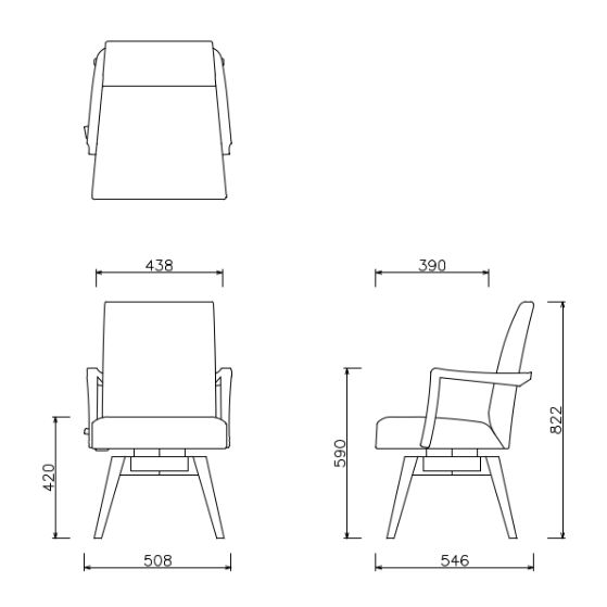 SAGITTAIRE CHAIR