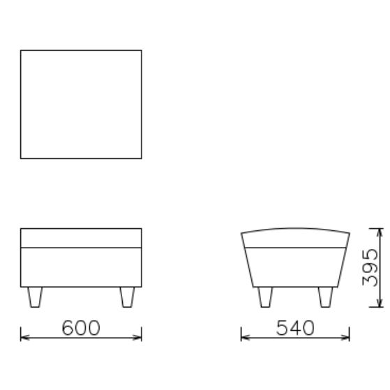 SLANT SOFA 1.0P