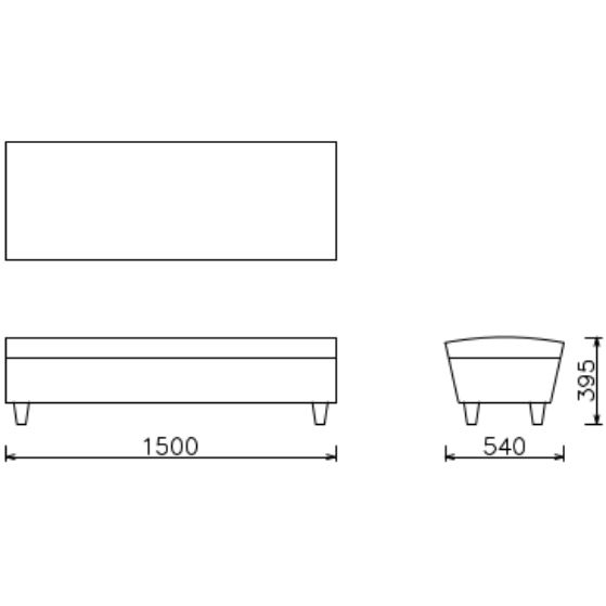SLANT SOFA 3.0P