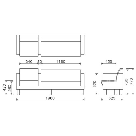 LOGITTO SOFA 3.0P