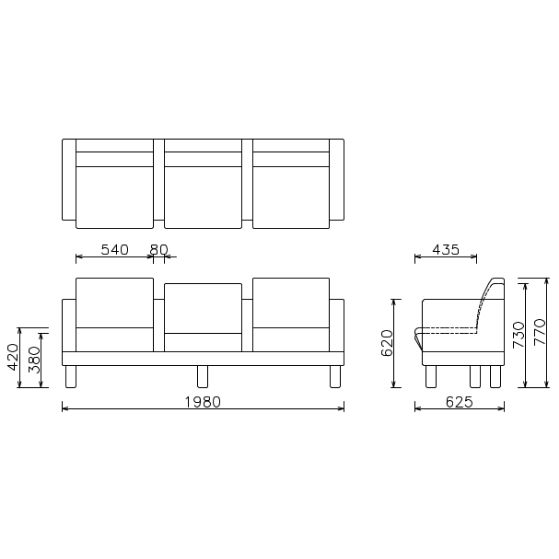 LOGITTO SOFA 3.0P