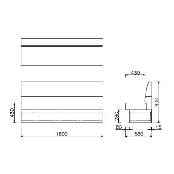 LETRE SYSTEM SOFA ST