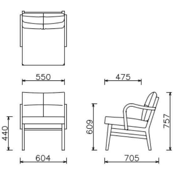 ALISTA ARM SOFA