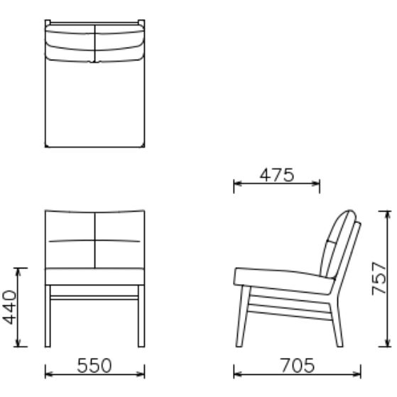 ALISTAL-ARM SOFA