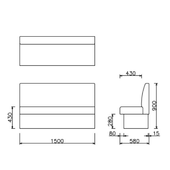 SPIME SYSTEM SOFA ST
