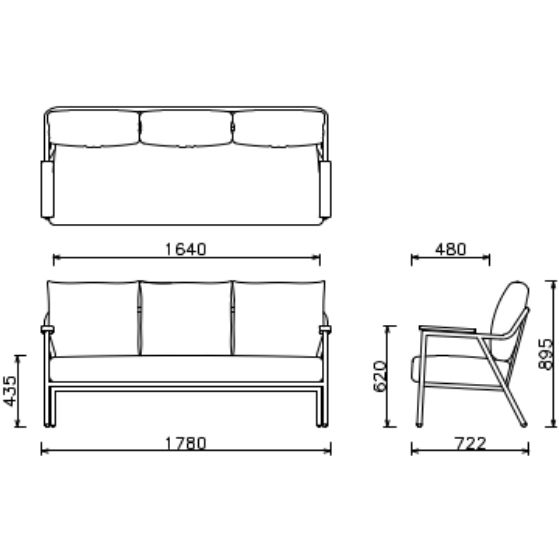 DECIPULA SOFA3.0P