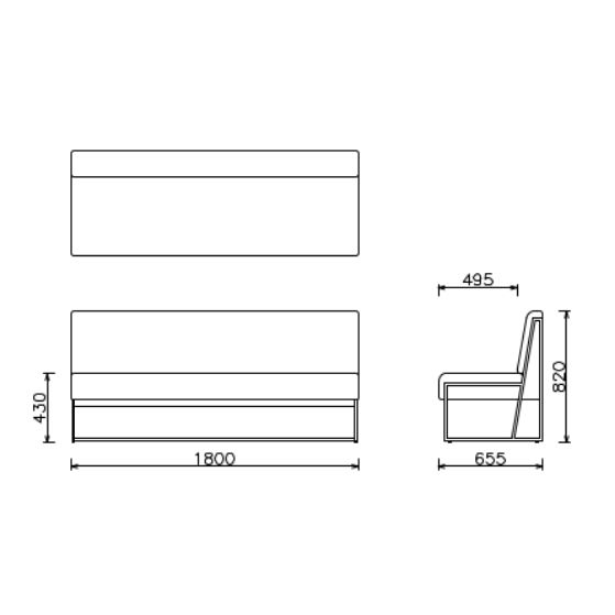 ALPHANO SOFA 3.0P